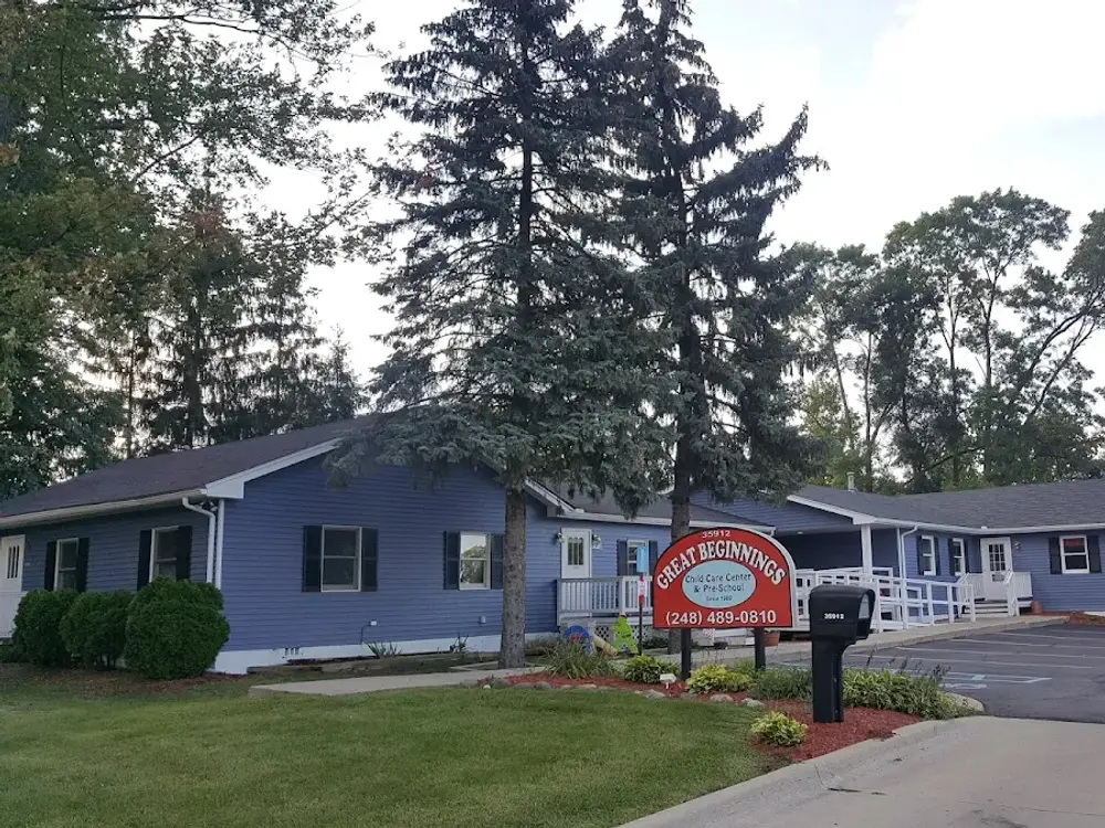 Great Beginnings Day Care Center, Farmington Hills