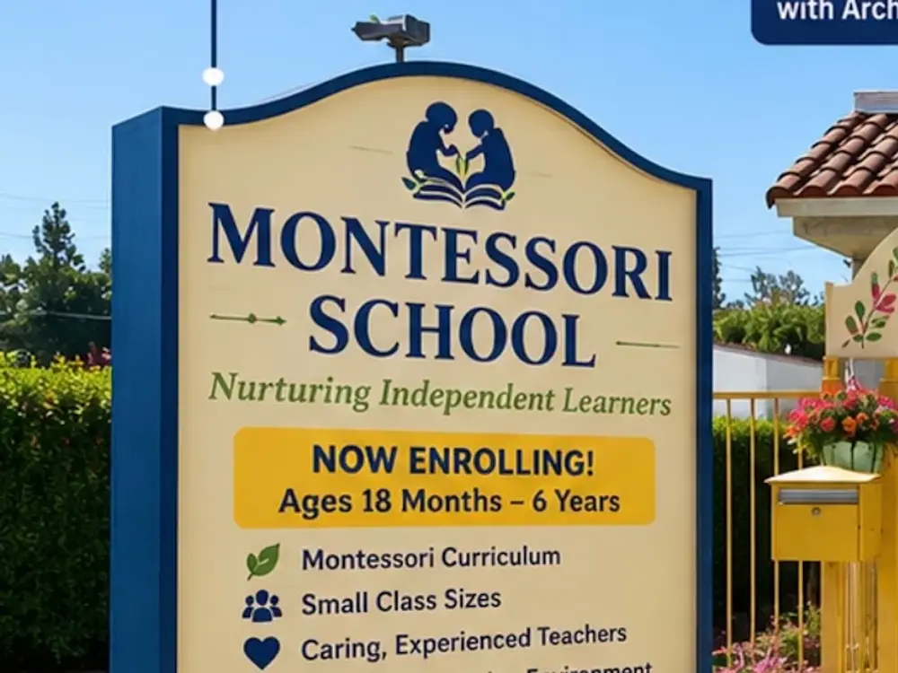 Montessori School of San Dimas (730 E. Foothill Blvd.), San Dimas