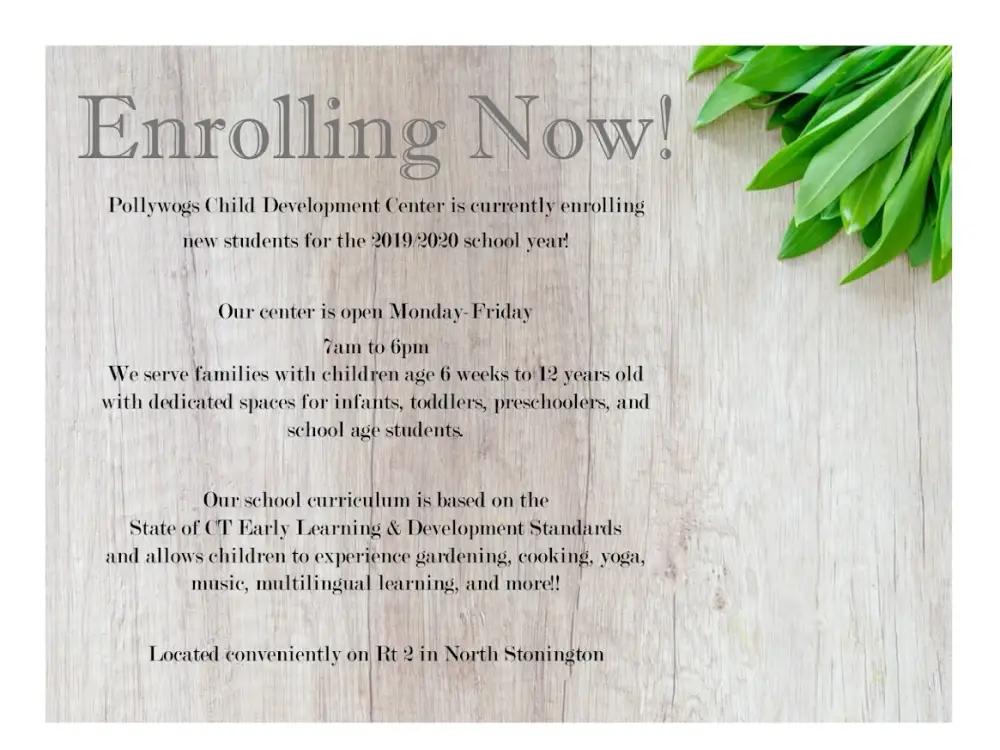 Pollywogs Child Development Center in North Stonington, CT