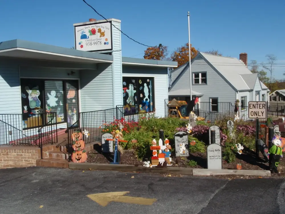 Whales Snails and Puppy Dog Tails Child care center, Etters